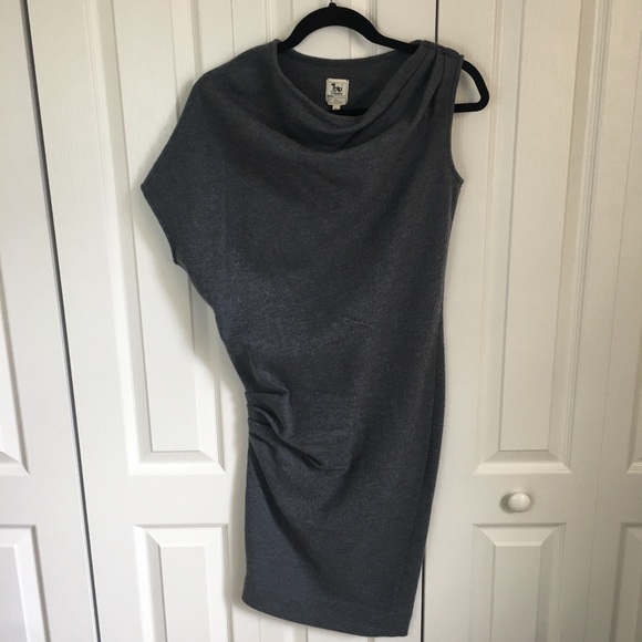 LA’T by L’Agence Sleeveless Drape Cowl Neck Dress - Picture 5 of 8
